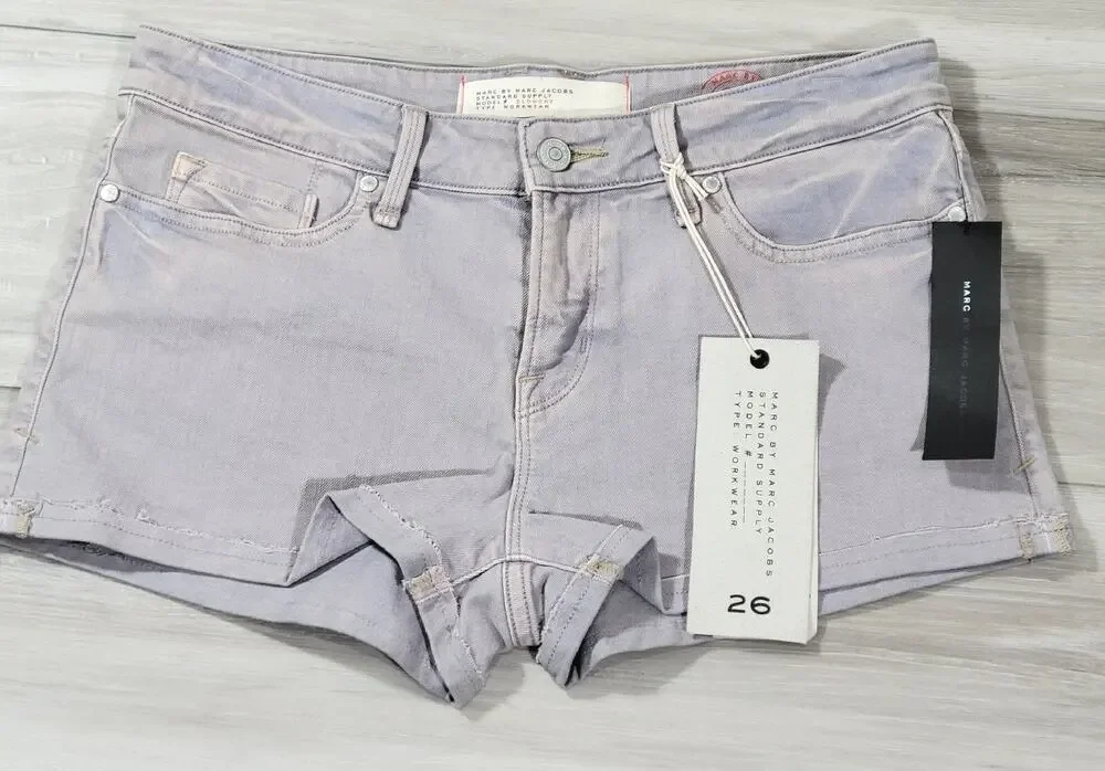 Marc By Marc Jacobs Shorts Women's 26 Pale Lavender New